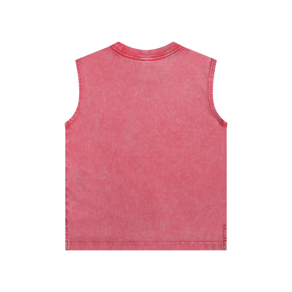 Youth Washed Tank - Varsity