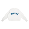 Essential Fleece Mock-Neck Crew Sweatshirt