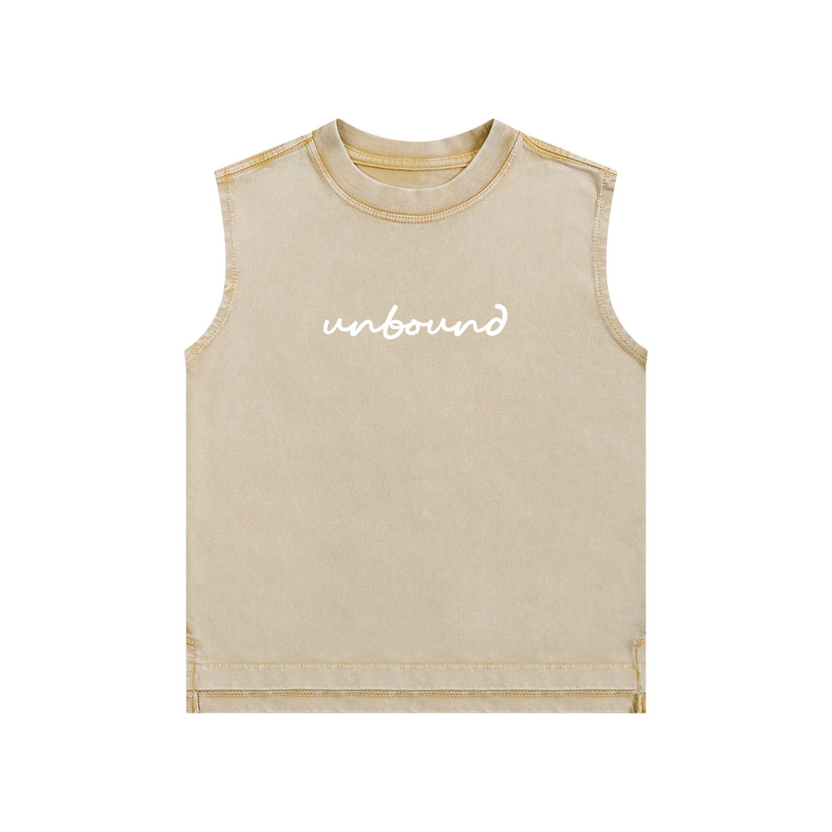 Youth Washed Tank - Script + Logo