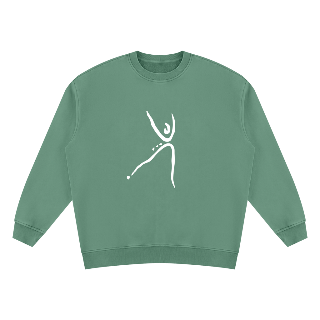 Unisex Vintage Wash Fleece Sweatshirt