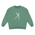Unisex Vintage Wash Fleece Sweatshirt