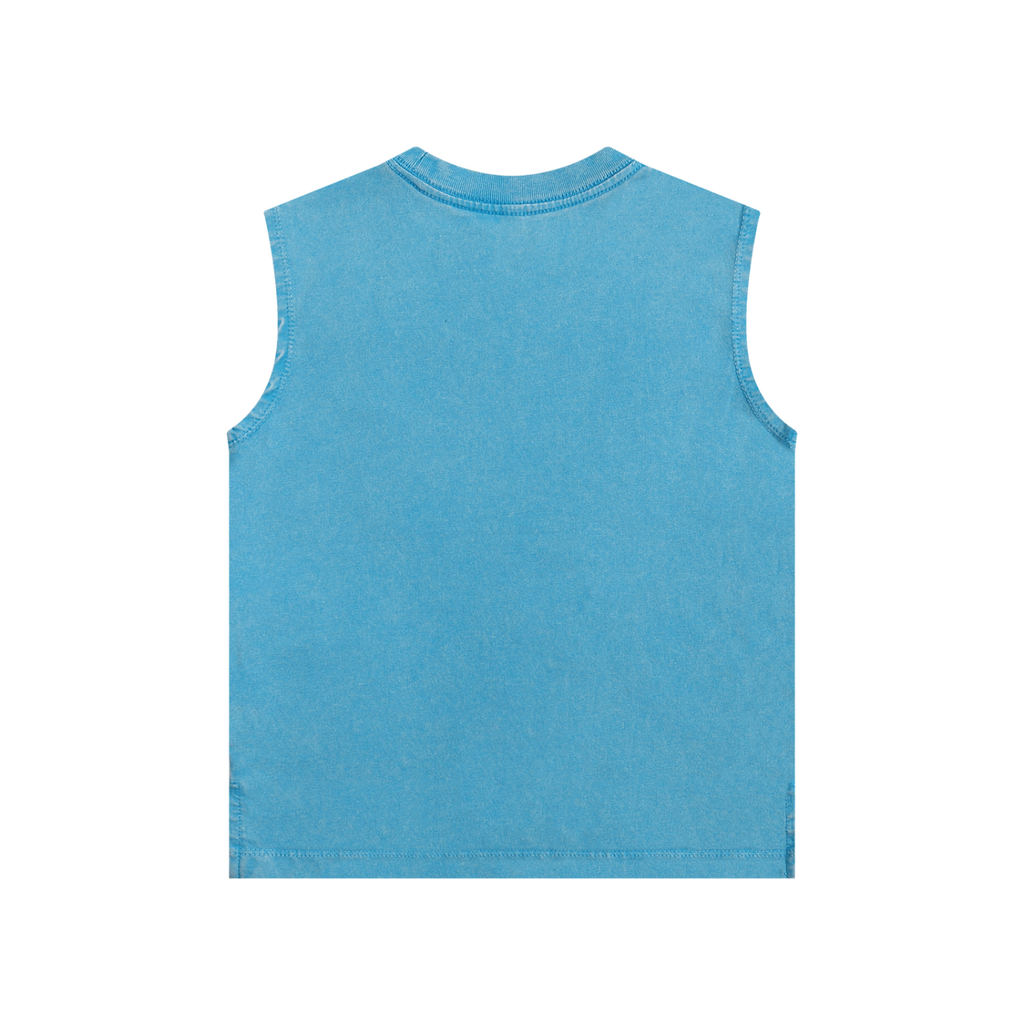 Youth Washed Tank - Varsity