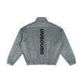 Unisex Plaid Quarter-Zip Sweatshirt