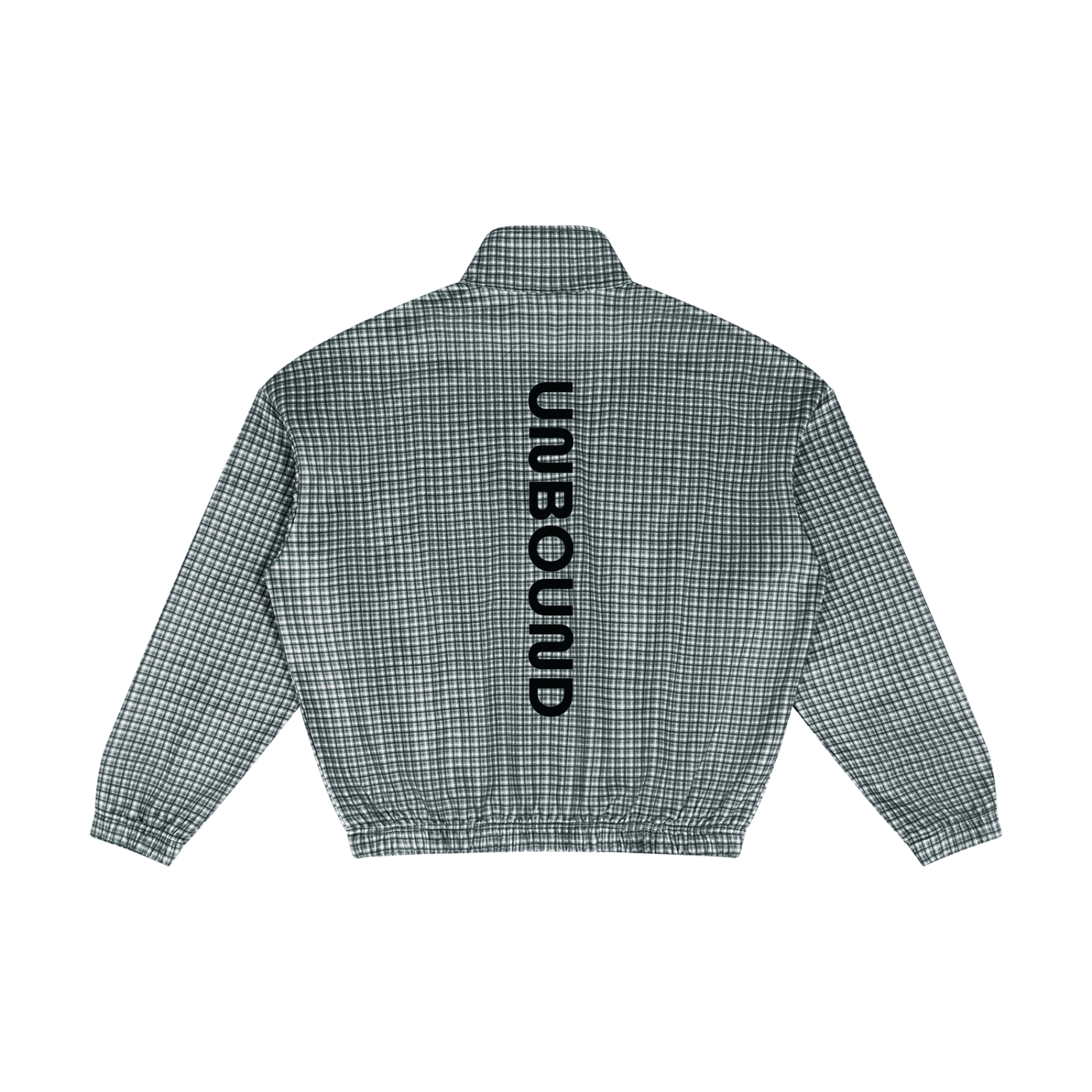 Unisex Plaid Quarter-Zip Sweatshirt