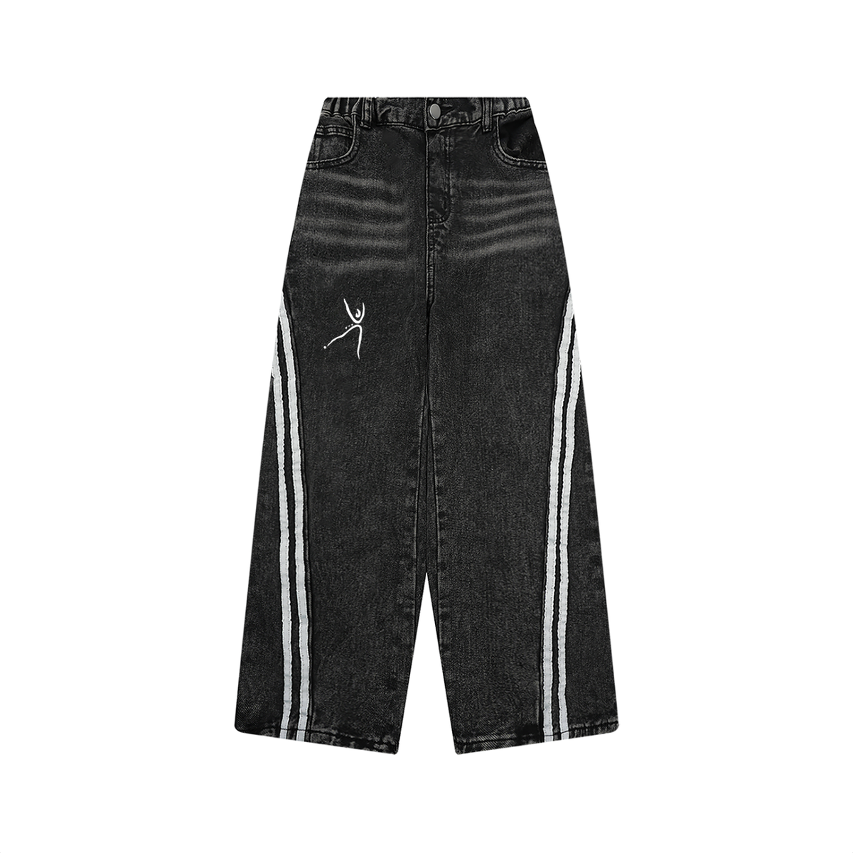 Youth Stripe Jeans - Vintage Wash