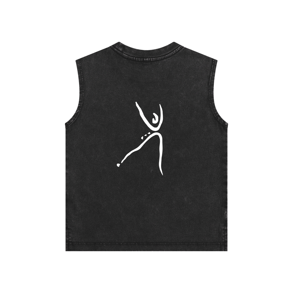Youth Washed Tank - Script + Logo