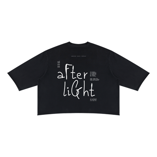 Afterlight Raw-Hem Tee