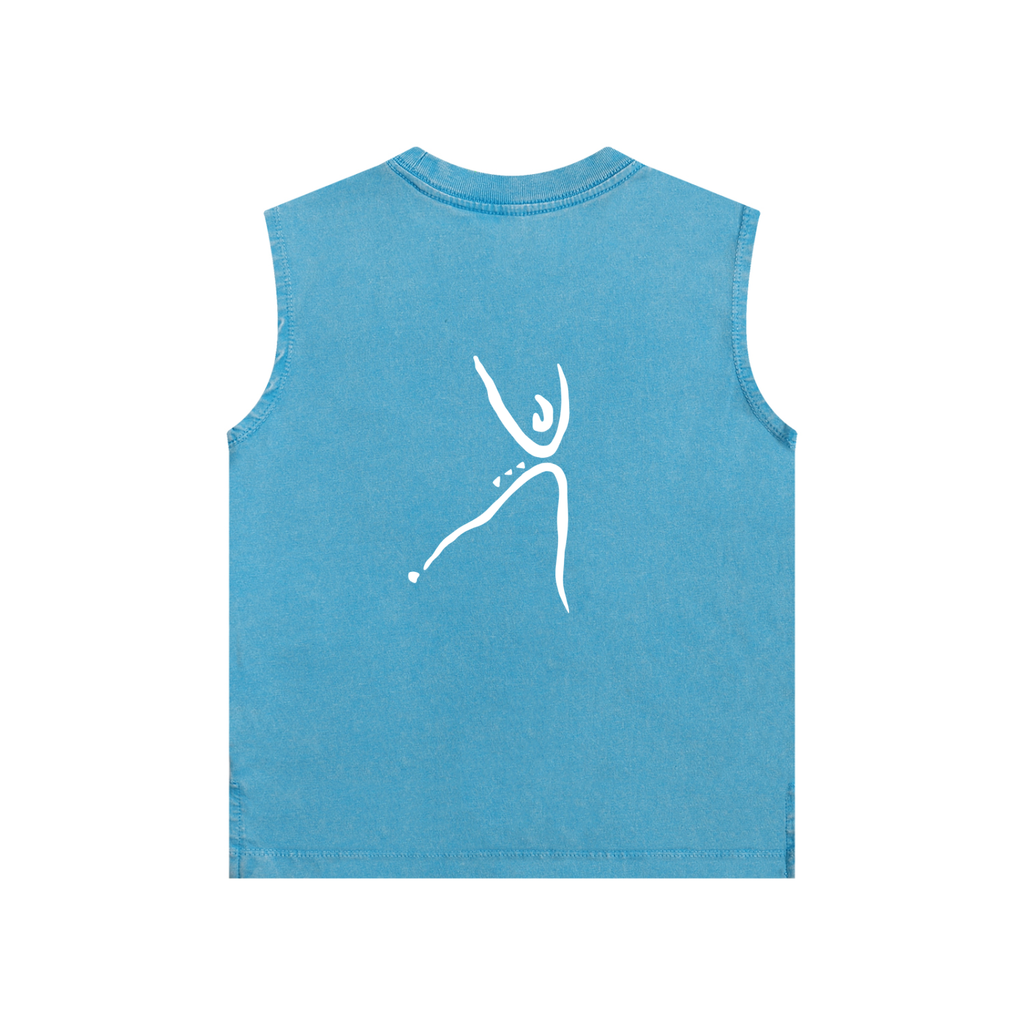 Youth Washed Tank - Script + Logo