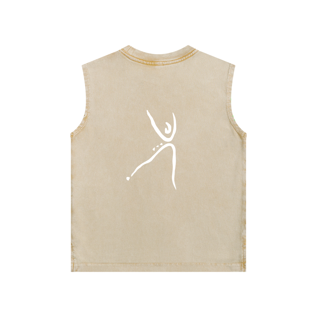 Youth Washed Tank - Script + Logo