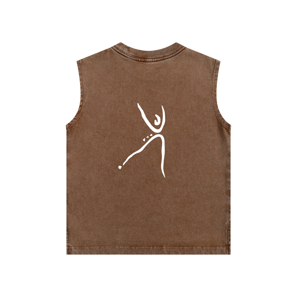 Youth Washed Tank - Script + Logo